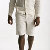 Bermuda in lino beige uomo Transit uomo - 8