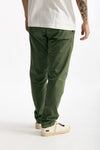 Pantalone in cotone stretch verde uomo White sand - 3