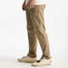 Pantalone in cotone stretch cammello uomo White sand - 8