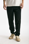 Pantalone in lyocell lino e cotone nero uomo White sand - 1