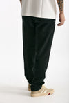 Pantalone in lyocell lino e cotone nero uomo White sand - 3