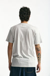 T-shirt in cotone e modale grigio uomo Woc - 3