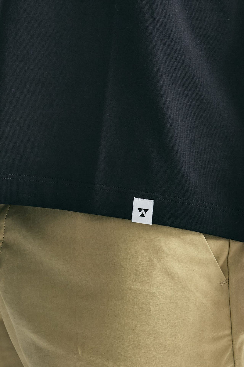 T-shirt in cotone nero uomo Woc - 5