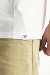 T-shirt in cotone bianco uomo Woc - 5