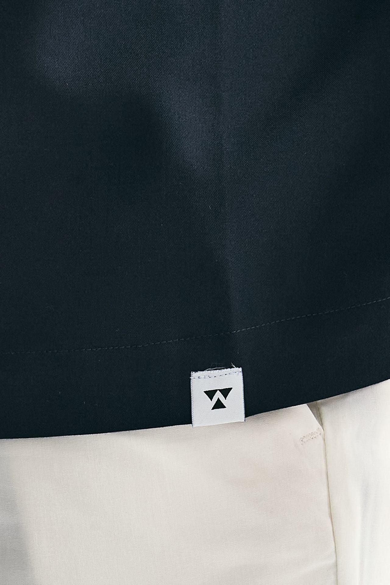 Camicia mezza manica blu uomo Woc - 5