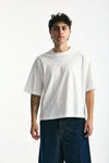 T-shirt in cotone bianco uomo Woc - 2