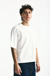 T-shirt in cotone bianco uomo Woc - 3