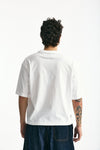 T-shirt in cotone bianco uomo Woc - 4