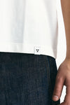 T-shirt in cotone bianco uomo Woc - 5