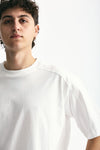 T-shirt in cotone bianco uomo Woc - 6