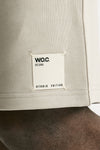 Bermuda felpa in cotone beige uomo Woc - 6