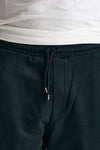 Bermuda felpa in cotone blu uomo Woc - 5