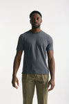 T shirt Icecotton in cotone grigio uomo Zanone - 1