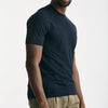 T shirt Icecotton in cotone blu uomo Zanone - 6