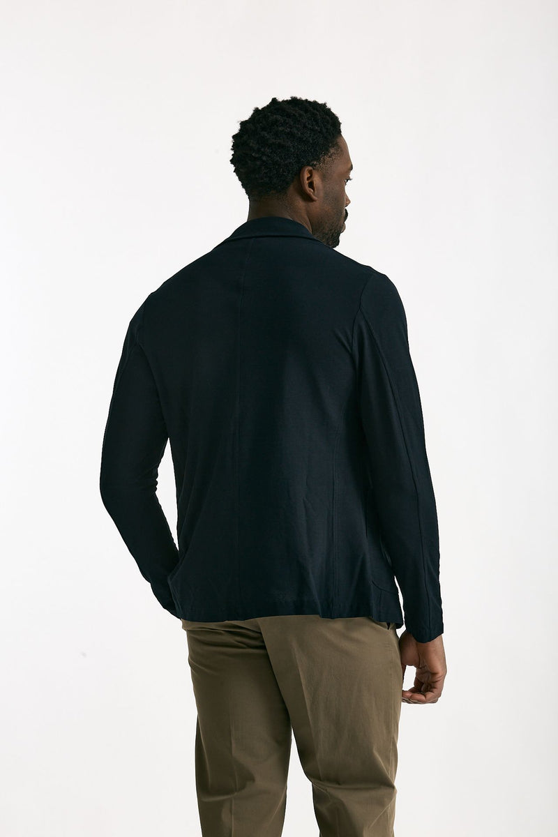 Giacca in cotone blu Icecotton uomo Zanone - 2