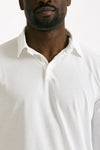 Polo in cotone bianco Icecotton uomo Zanone - 5