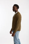 Cardigan in lana verde uomo Atomo factory - 1