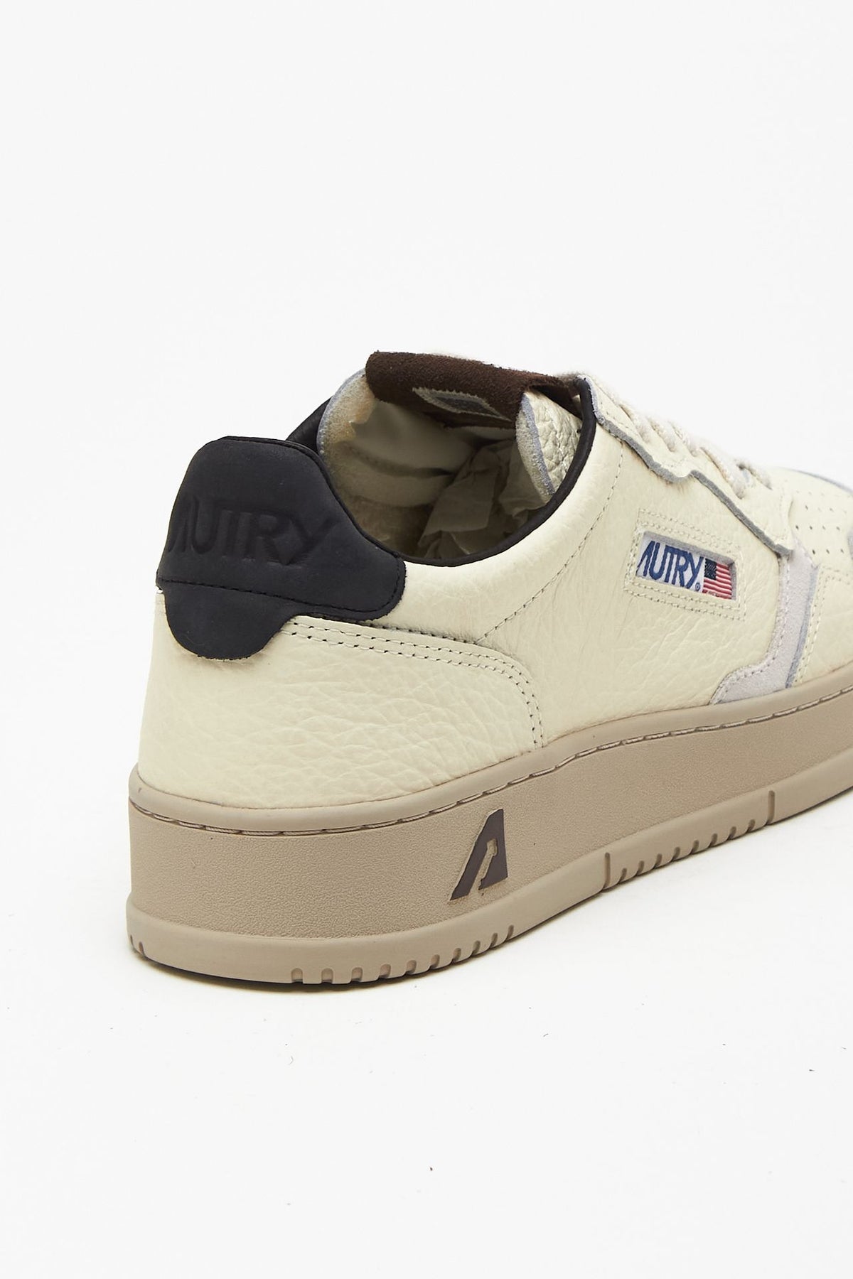 Sneakers MEDALIST LOW-AULM-LE15 in pelle martellata uomo Autry - 7