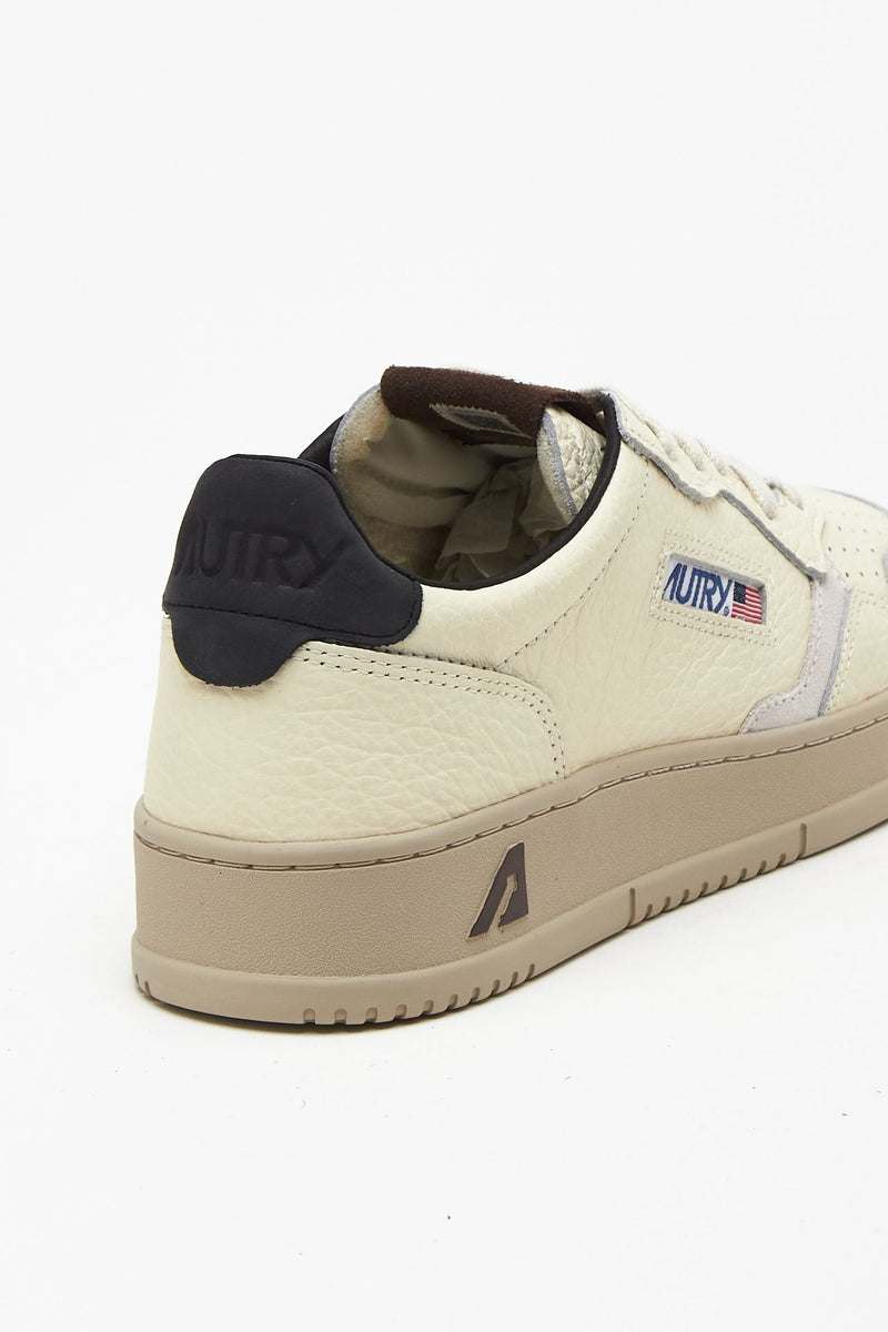 Sneakers MEDALIST LOW-AULM-LE15 in pelle martellata uomo Autry - 7