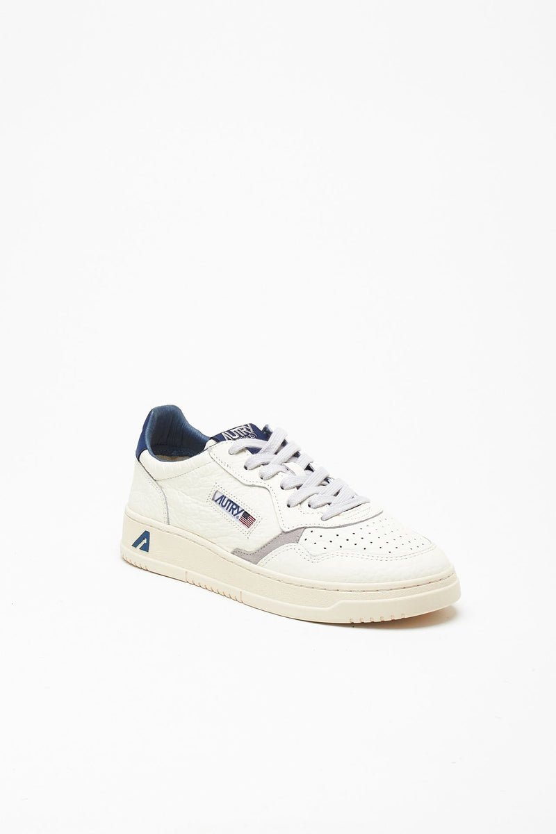 Sneakers MEDALIST LOW-AULM-NE20 in pelle martellata uomo Autry - 2