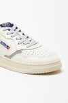 Sneakers MEDALIST LOW-AULM-NE20 in pelle martellata uomo Autry - 5