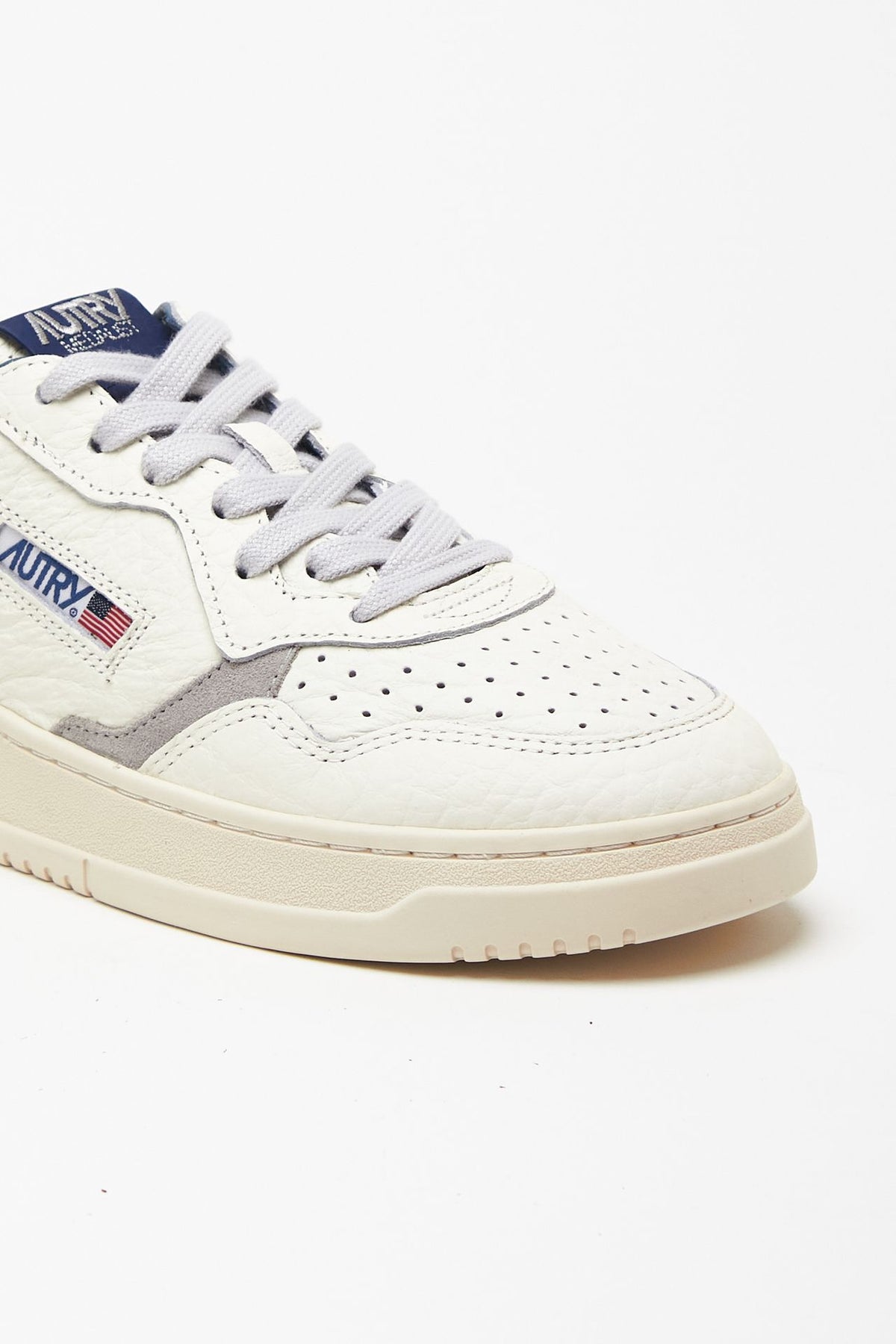 Sneakers MEDALIST LOW-AULM-NE20 in pelle martellata uomo Autry - 5