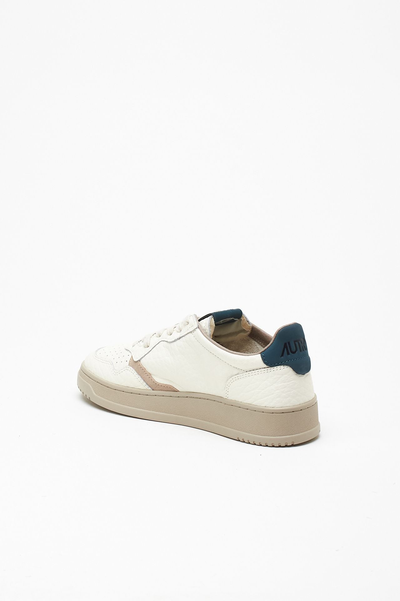 Sneakers MEDALIST LOW-AULM-NE18 in pelle martellata uomo Autry - 3