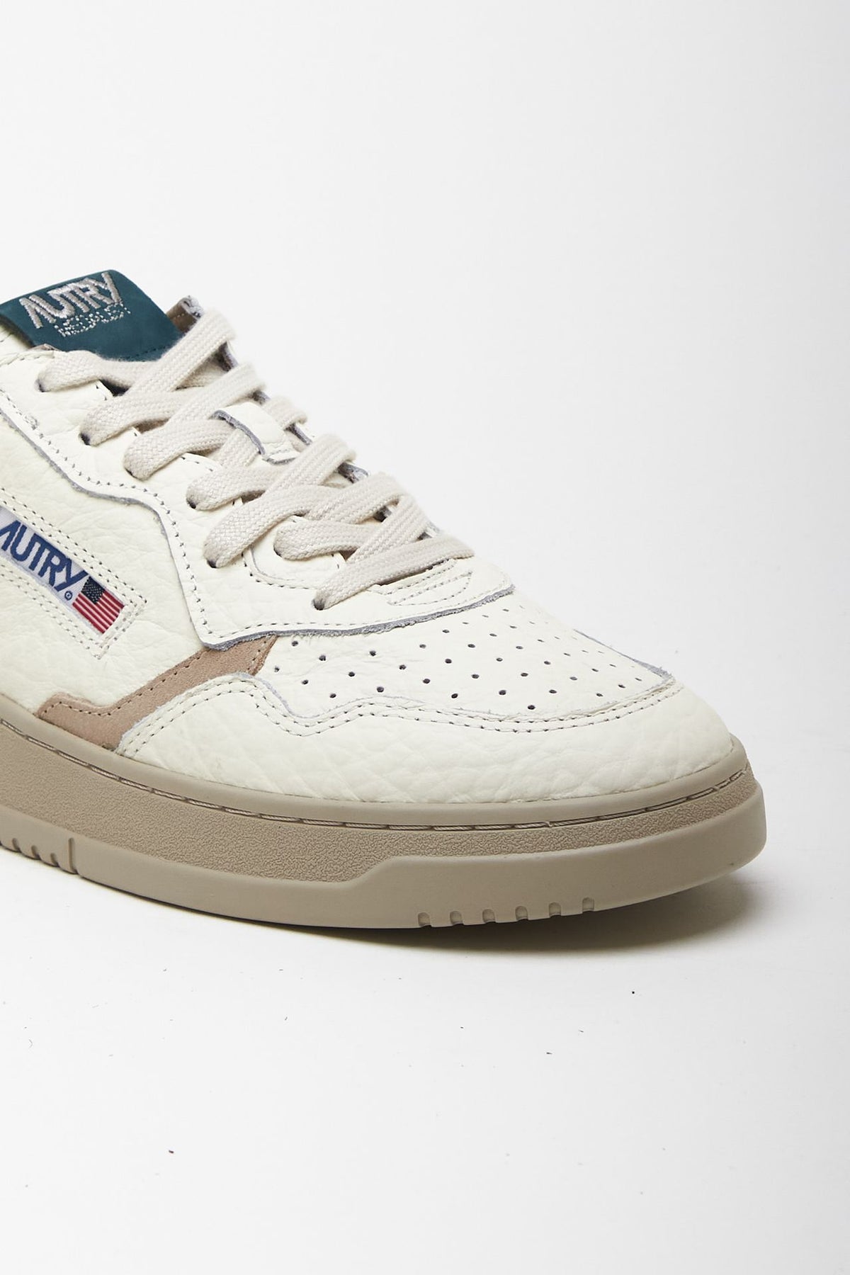 Sneakers MEDALIST LOW-AULM-NE18 in pelle martellata uomo Autry - 5
