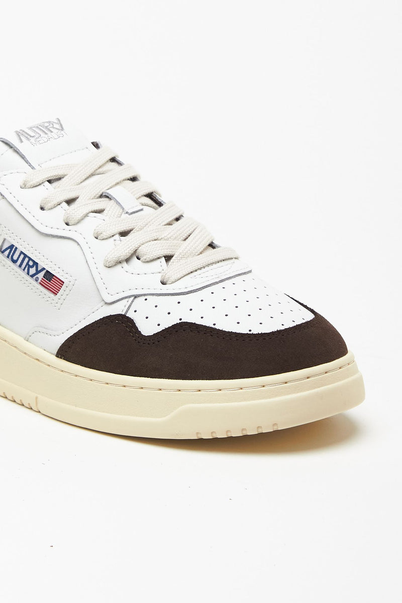 Sneakers MEDALIST LOW-AULM-FT19 in pelle e suede uomo Autry - 5