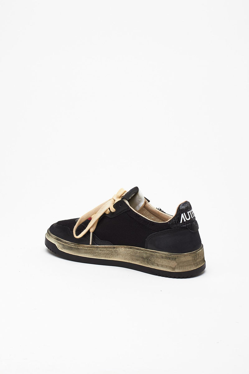 Sneakers SUPER VINTAGE-AULM-KH01 in pelle e mesh uomo Autry - 3