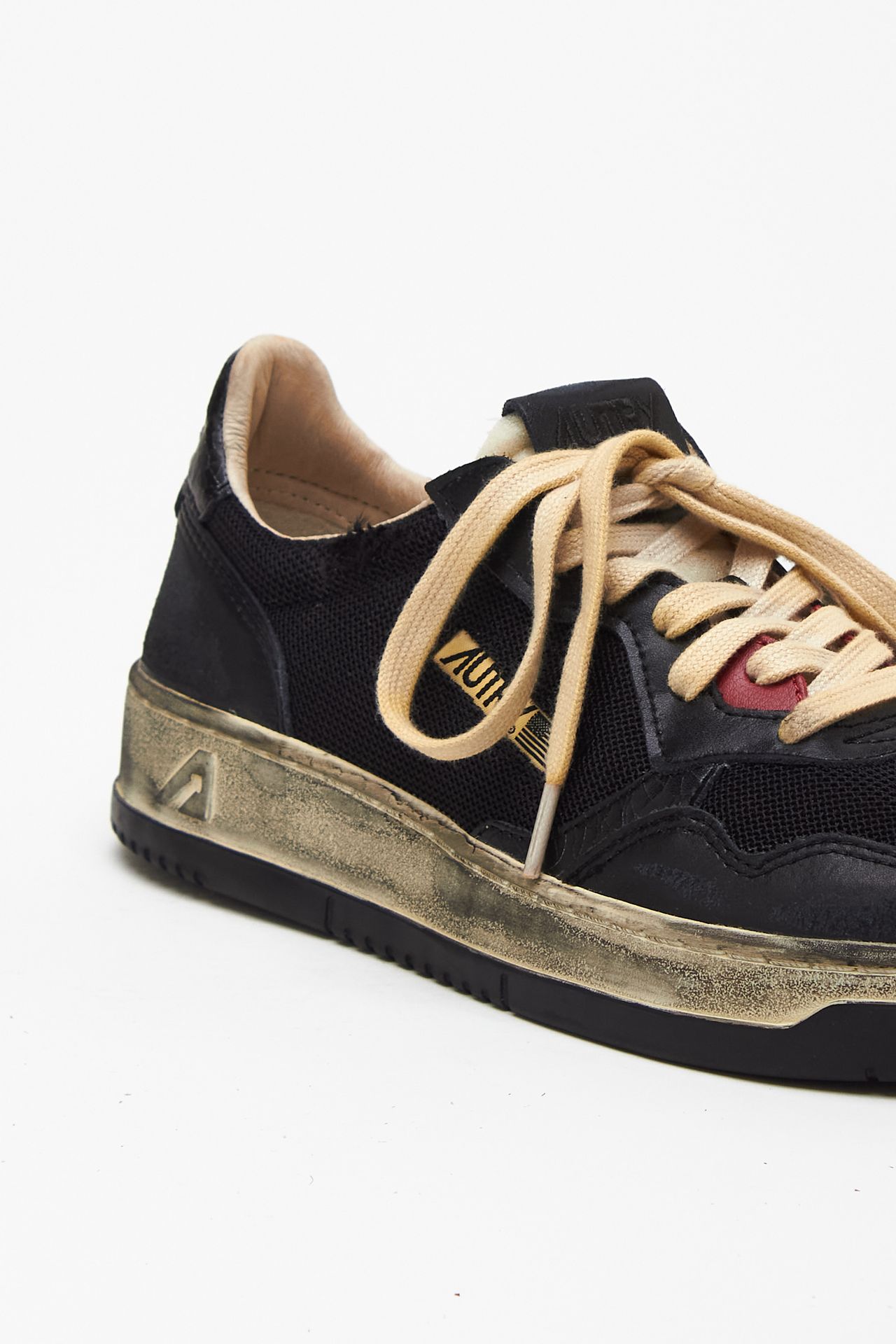 Sneakers SUPER VINTAGE-AULM-KH01 in pelle e mesh uomo Autry - 5