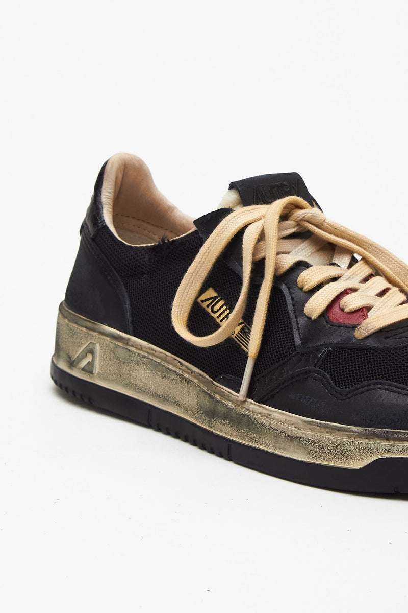 Sneakers SUPER VINTAGE-AULM-KH01 in pelle e mesh uomo Autry - 5