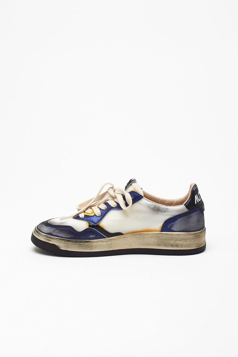 Sneakers SUPER VINTAGE-AULM-KH03 in pelle e mesh uomo Autry - 4