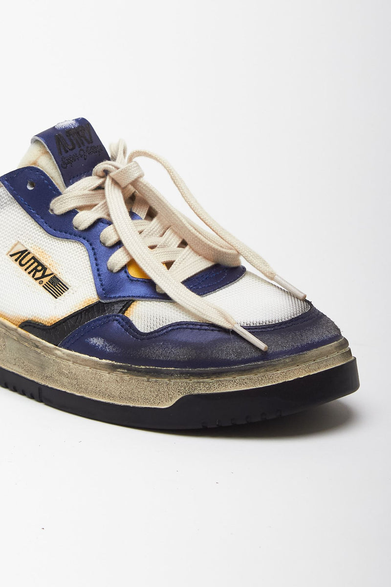 Sneakers SUPER VINTAGE-AULM-KH03 in pelle e mesh uomo Autry - 5