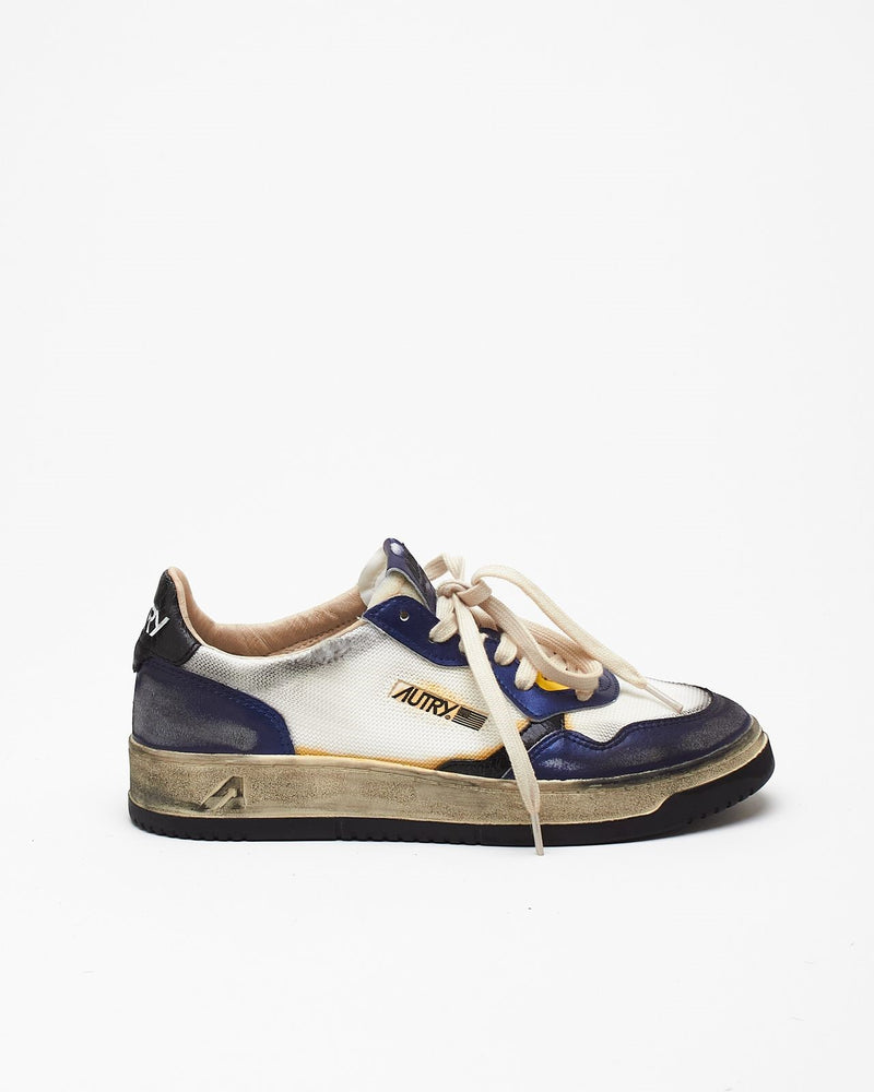 Sneakers SUPER VINTAGE-AULM-KH03 in pelle e mesh uomo Autry - 8