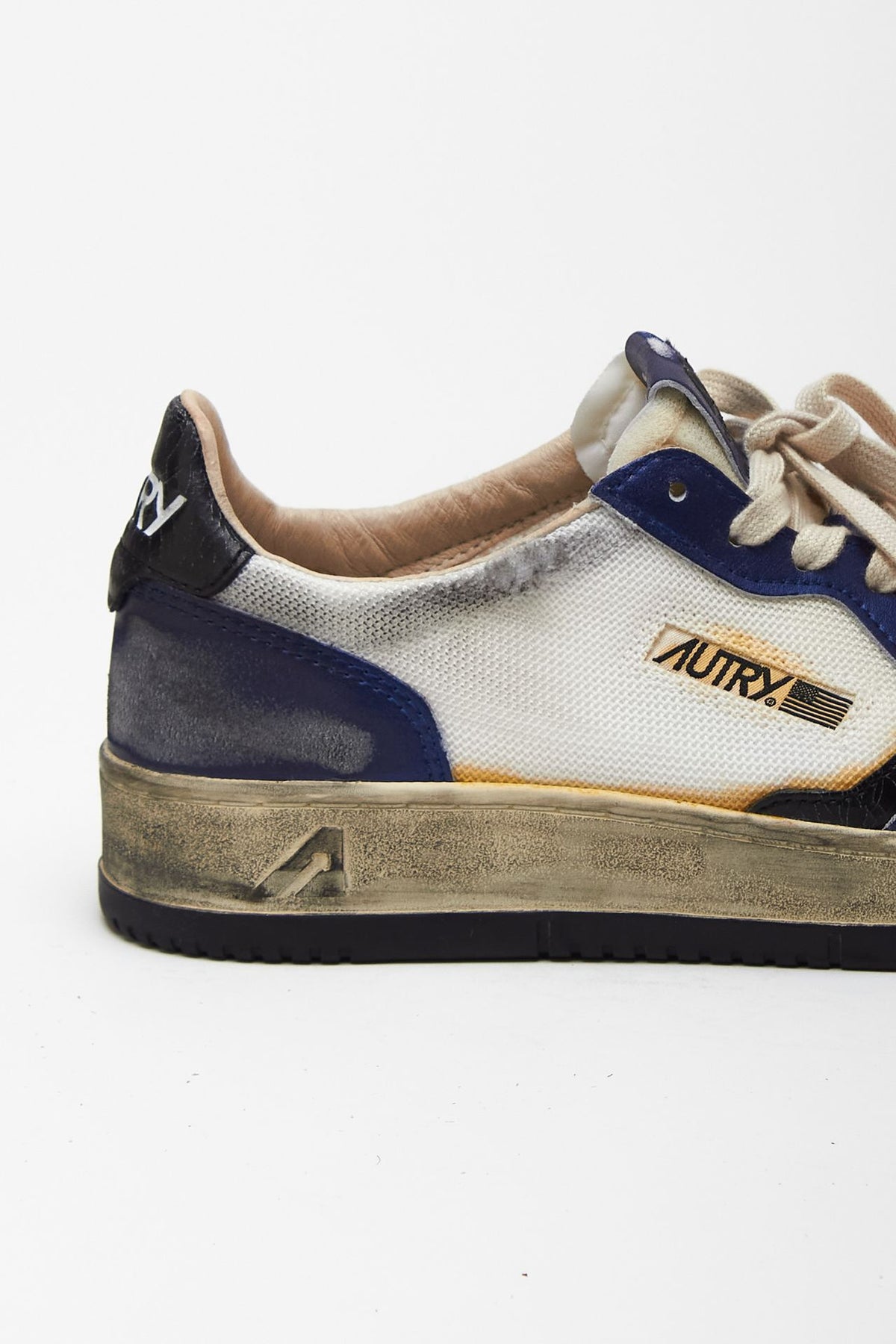 Sneakers SUPER VINTAGE-AULM-KH03 in pelle e mesh uomo Autry - 6