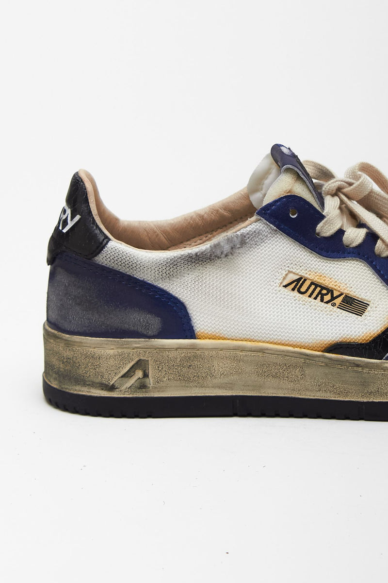 Sneakers SUPER VINTAGE-AULM-KH03 in pelle e mesh uomo Autry - 6