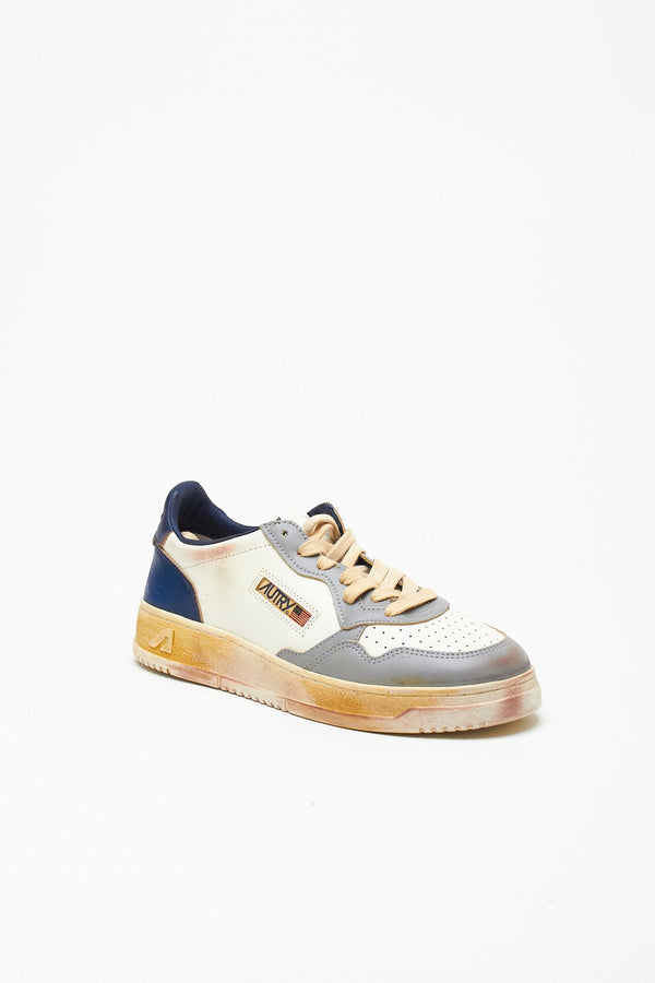 Sneakers MEDALIST LOW SUPERVINTAGE-AVLM-SV09 in pelle uomo Autry