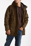 Parka BEDALE WAX PARKA in cotone cerato brown uomo Barbour - 5