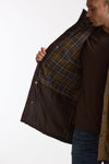 Parka BEDALE WAX PARKA in cotone cerato brown uomo Barbour - 6