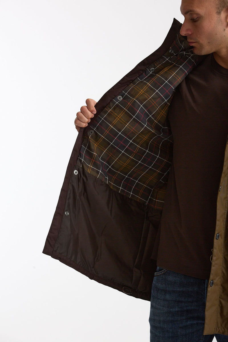 Parka BEDALE WAX PARKA in cotone cerato brown uomo Barbour - 6