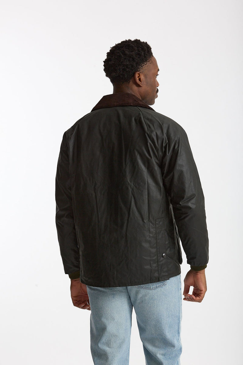 Giacca BEDALE WAX JACKET in cotone cerato sage-verde uomo Barbour - 3