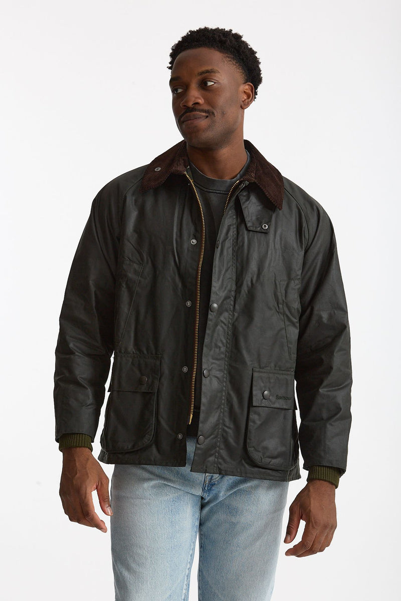 Giacca BEDALE WAX JACKET in cotone cerato sage-verde uomo Barbour - 2
