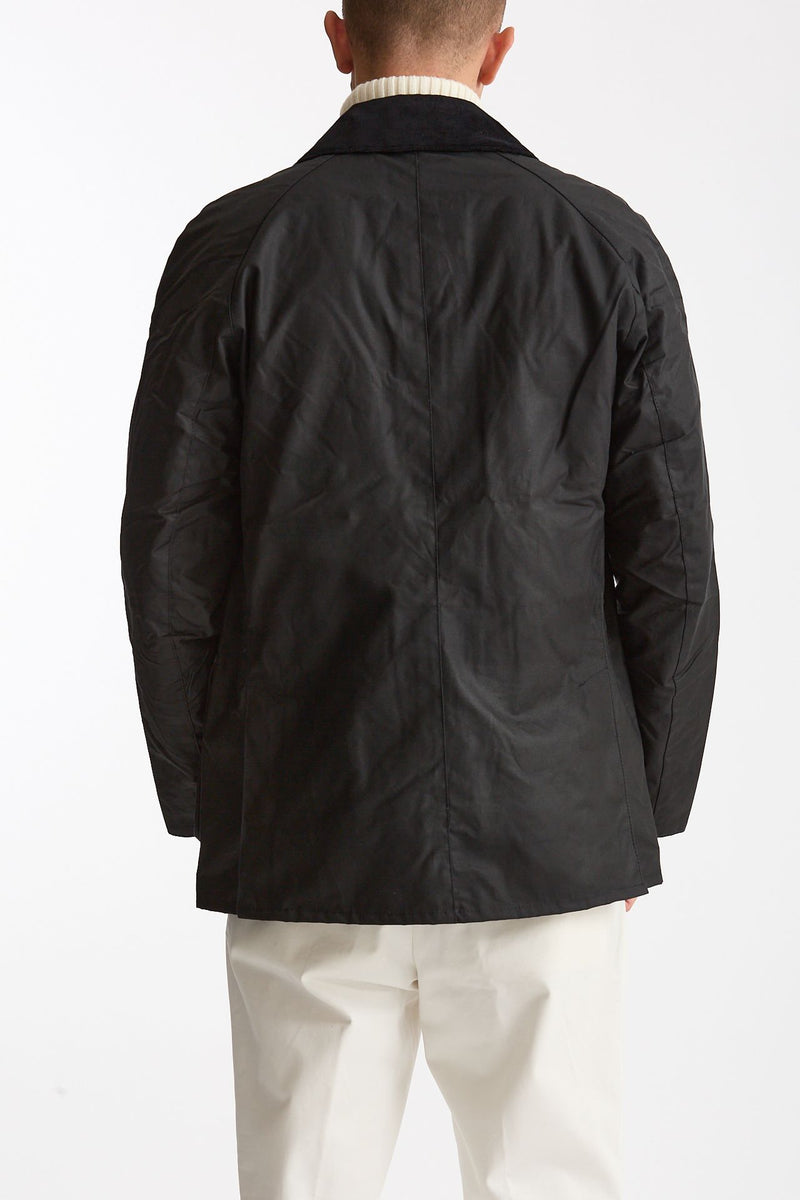 Giacca in cotone ASHBY WAX JACKET cerato blu uomo Barbour - 4