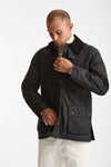 Giacca in cotone ASHBY WAX JACKET cerato blu uomo Barbour - 1