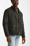 Giubbino REELIN WAX JACKET in cotone cerato sage-verde uomo Barbour - 4