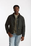 Giubbino REELIN WAX JACKET in cotone cerato sage-verde uomo Barbour - 1