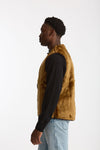 Gilet in pile acrilico cammello uomo Barbour - 3