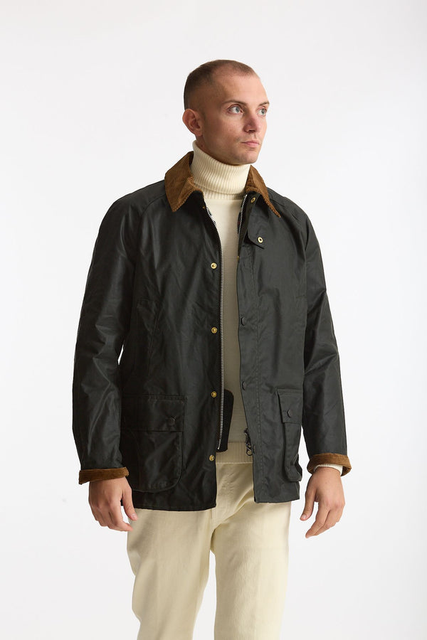 Giacca FESTIVE ASHBY WAX JACKET in cotone cerato uomo Barbour