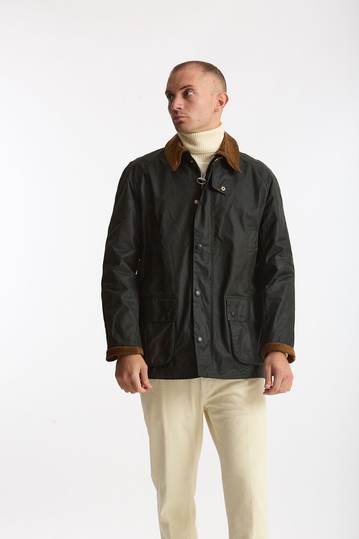 Giacca FESTIVE ASHBY WAX JACKET in cotone cerato uomo Barbour - 7